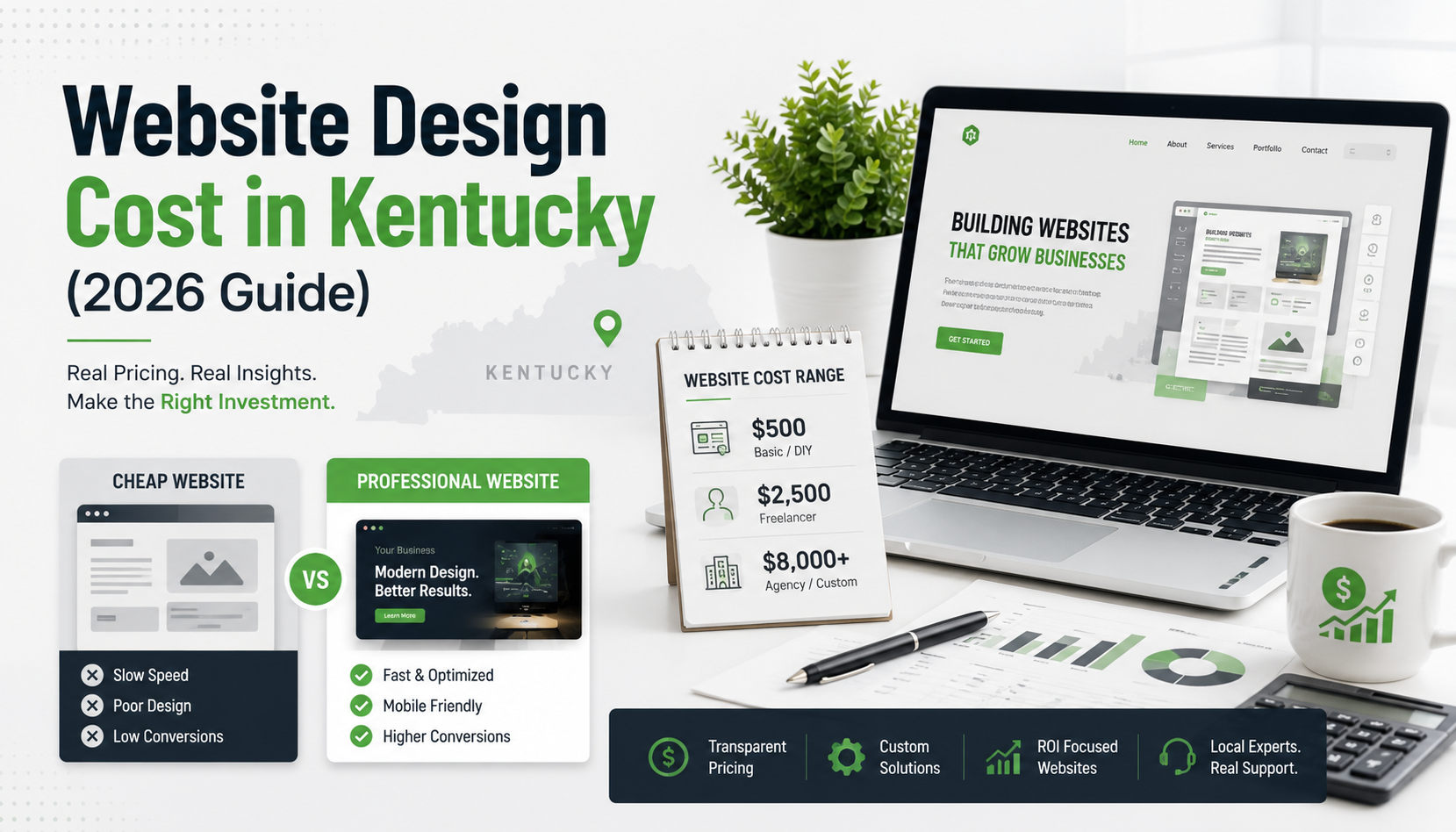 How Much Does Website Design Cost in Kentucky